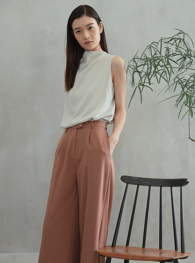 leg wide pants